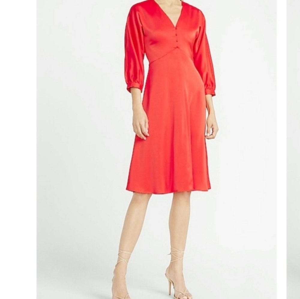 Express×Ladygang Midi Dress